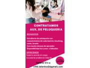 IMPORTADORA DE COSMÉTICA BUSCA AUX. DE PELUQUERÍA