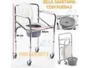 TRONO O SILLA SANITARIA PLEGABLE AL MEJOR PRECIO