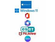 Vendo licencias para win10, 11, office, Autodesk, canva, antivirus eset, mcafee