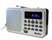 RADIO KOLKE AM/FM USB/SD/ BATERIA REC (KPR364)