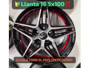 Llanta Deportiva 16 5x100 nuevos en caja