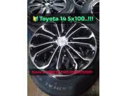 Llanta Toyota 14 5x100 nuevos en caja