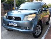 VENDO TOYOTA RUSH CHAPA MERCOSUR AÑO 2006 MOTOR 1.5 AUTOM AIRE FULL INTERIOR NEGRO LLANTAS