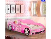 CAMA AUTO BARBI J&A ABBA ROSA SIN COLCHON (253208)