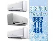 Servicios de refrigeración en aires acondicionados.