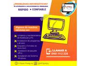 Mantenimiento y reparacion de equipos informaticos y electronicos