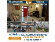 VENDO CASA ZONA CIT (Club Internacional de Tenis) - CON FINANCIAMIENTO PROPIO