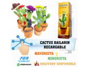 CACTUS BAILARIN RECARGABLE