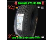 Durable 225/65 r17 nuevos