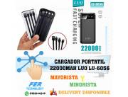 CARGADOR PORTATIL 22000MAH LUO LU-6056