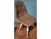 SILLA FIJA EAMES CAPITONE (3431) MARRON