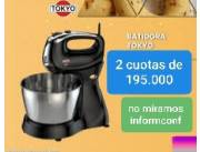 BATIDORA TOKYO 5 VELOCIDADES BOL INOX !! LLEVA EN 2 CUOTAS !! NO MIRAMOS INFORMCONF !!
