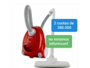 ASPIRADORA 1250 W COLOR ROJO !! LLEVA EN 2 CUOTAS !! NO MIRAMOS INFORMCONF !!