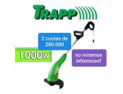 BORDEADORA ELECTRICA TRAPP 1000 W !! LLEVA EN 2 CUOTAS !! NO MIRAMOS INFORMCONF !!