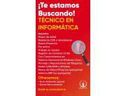 INFOSERVE SISTEMAS - BUSCA TÉCNICO EN INFORMÁTICA