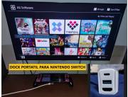 Cargador y Dock dos en uno para Switch y Steam Deck GENKI Covert Dock 2