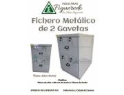 Gavetero metalico de 2 gavetas