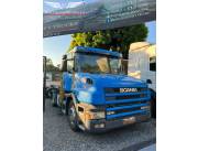 TRACTO CAMION CABALLITO SCANIA T124 400 CON GRÚA AUTOCARGANTE 🤩‼️