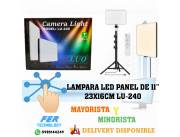 LAMPARA LED PANEL DE 11" 23X16CM LU-240
