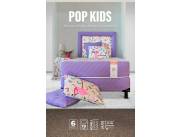 somier Pop kids 100 x 190 cabecera + base + colchon