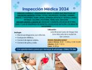 Inspección Médica para educación física y para actividades deportivas.