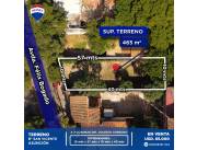 TERRENO DE 465 M2 SOBRE LA AV. FELIX BOGADO EN BARRIO SAN VICENTE