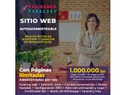 ¡Toma las riendas de tu sitio web! 🚀📲 Con nuestra plataforma autoadministrable podrás