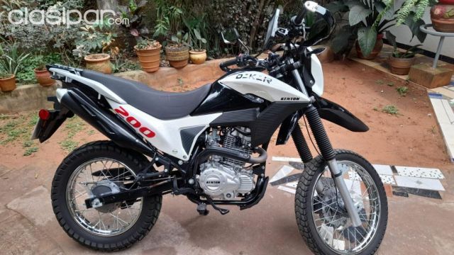 Motos - Vendo Moto kenton tipo Trail en buen estado precio conversable