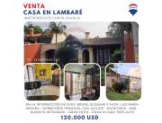 VENDO CASA EN LAMBARE