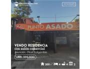 Vendo casa con salón comercial en Asunción sobre Boggiani