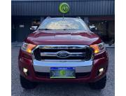 IMPONENTE FORD RANGER LIMITED 2017 MOTOR 3.2 DIESEL AUTOM 4X4 A.A INTERIOR CUERO LLANTAS D