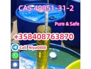 Buy Top Quality cas 49851-31-2 2-Bromo-1-Phenyl-Pentan-1-One EU warehouse