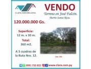 Terreno en José Falcon. Cod. 255.