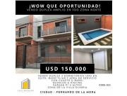 VENDO DUPLEX ZONA VILLA OLIMPIA