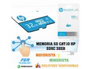 MEMORIA SD CAT.10 HP SDXC 32GB