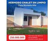 CHALET EN VENTA EN LA CIUDAD DE LIMPIO IDEAL PARA VIVIENDA 💥