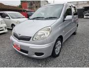 HERMOSO TOYOTA FUNCARGO REC. IMPORT. MOTOR VVTI 1.3. CC GRIS PLATA 2002/03 AUTOMATICO