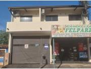 PROPIEDAD EN VENTA EN ÑEMBY, CON UN SALÓN COMERCIAL Y 2 DEPARTAMENTOS