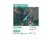 VENTA TERRENO VILLA HAYES