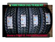 Xbri Forza 245/75 r16 MT nuevos