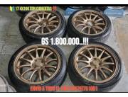 Oferta Llanta Deportiva 17 4x100 con cubiertas