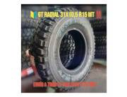 GT RADIAL 31x10,5 r15 MT nuevos