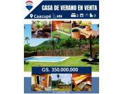 VENDO CASA EN CAACUPE