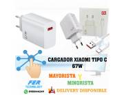 CARGADOR XIAOMI TIPO C 67W