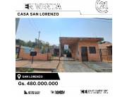 *Vendo casa en San Lorenzo-Villa Industrial 1 - 480.000.000 Gs