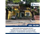 VENDO HERMOSA PROPIEDAD SOBRE AV. FELIX BOGADO