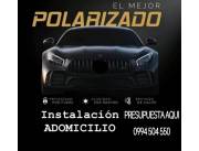 POLARIZADO RAYBAN AMERICANO INSTALACION A DOMICILIO