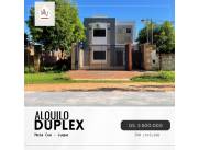 ALQUILO HERMOSO Y AMPLIO DUPLEX EN LUQUE CAMINO A MORACUE