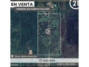 EN VENTA TERRENO DE 20 HA SOBRE RUTA 9 ZONA CHACO-I