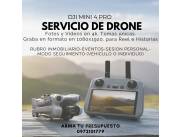 SERVICIO DE DRONE CON DJI MINI 4 PRO